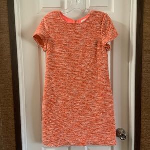 Piperlime Orange/Pink Marled Knit Dress size Small